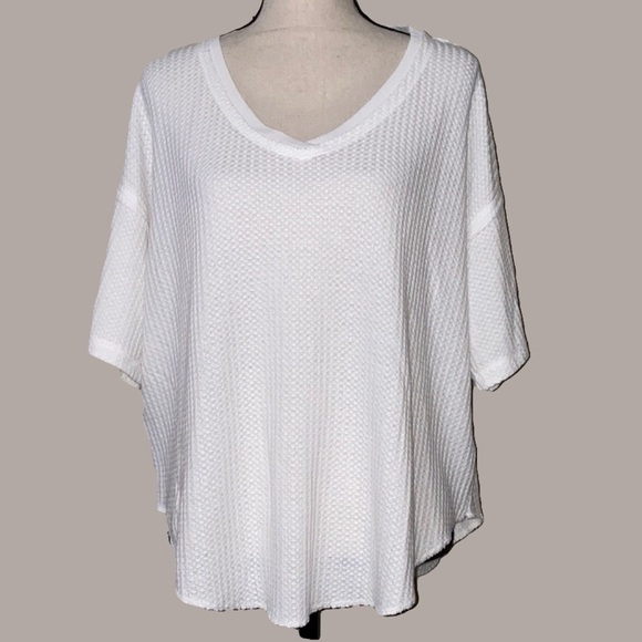 Mustard Seed Tops - Mustard Seed v neck oversized small blouse NWT